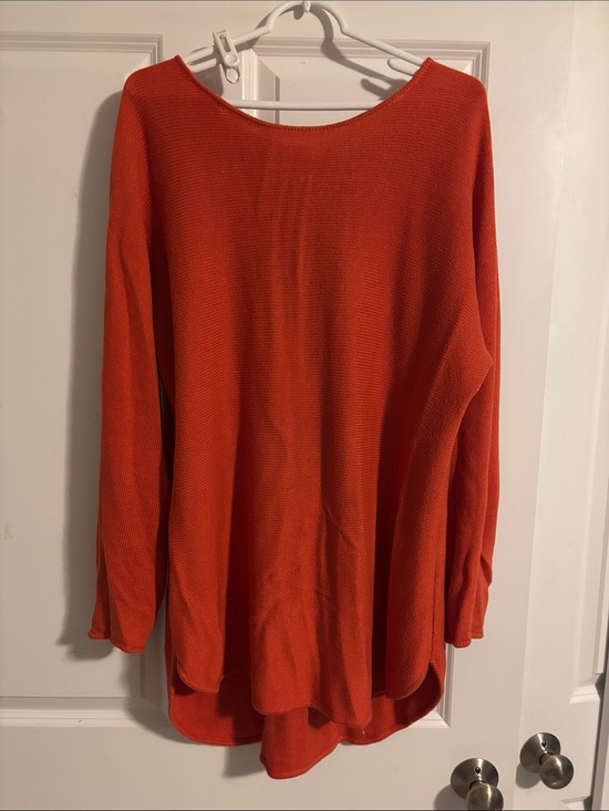 MICHAEL Michael Kors Sweaters - Women's Oversized Orange Knit Sweater